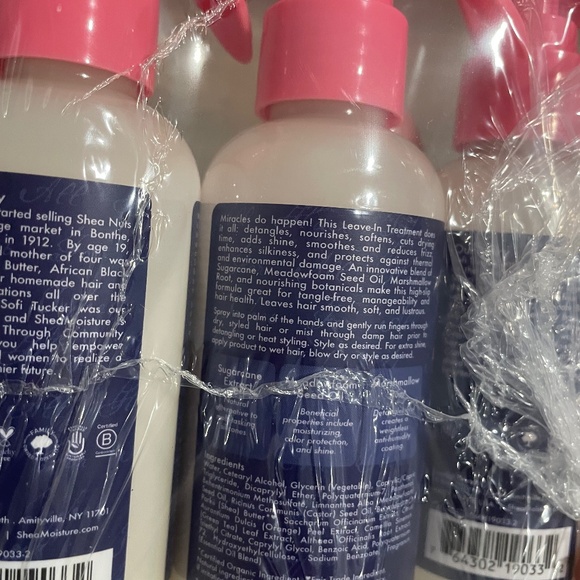 SHEA MOISTURE Silicone Free Miracle Styler Leave-In Treatment 3.5 FL oz. 6 Total - Picture 4 of 6